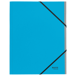 11960-CARPETA CLASIFICADORA DE CARTON 6 POSICIONES A4 RECYCLE 100% AZUL LEITZ 39140035