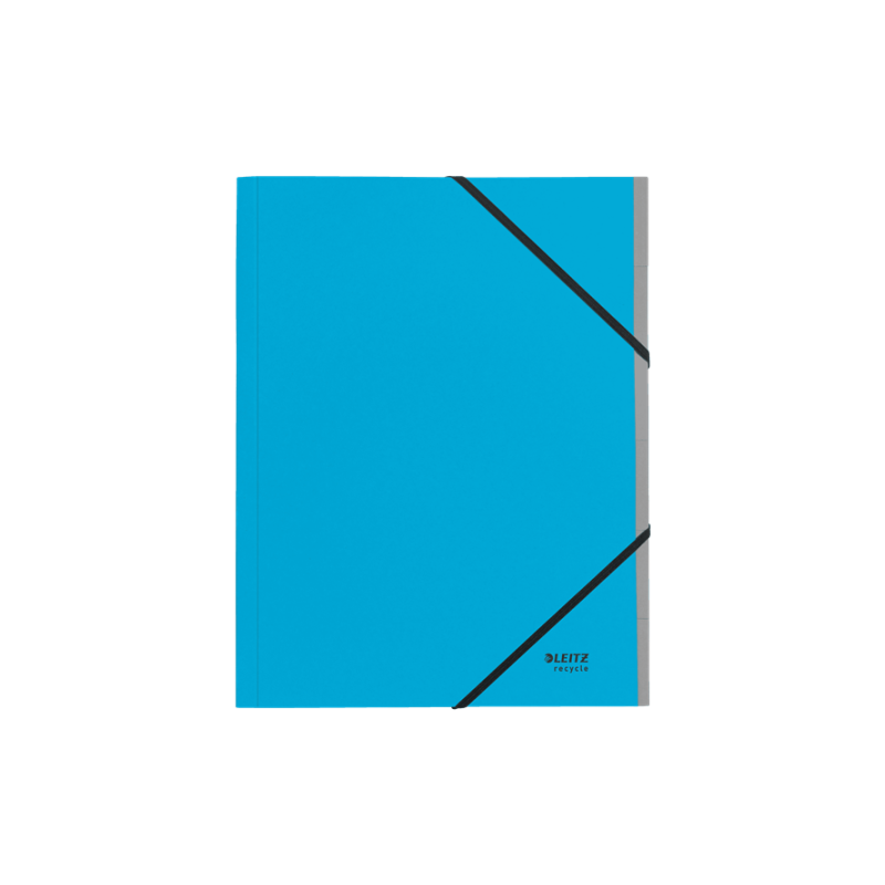 11960-CARPETA CLASIFICADORA DE CARTON 6 POSICIONES A4 RECYCLE 100% AZUL LEITZ 39140035