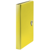 11992-CARPETA POLIPROPILENO ACORDEON 5 POSICIONES+BOLSILLO FRONTAL BROCHE GIRATORIO A4 RECYCLE AMARILLO LEITZ 46240015
