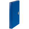 11996-CARPETA POLIPROPILENO ACORDEON 5 POSICIONES+BOLSILLO FRONTAL BROCHE GIRATORIO A4 RECYCLE AZUL LEITZ 46240035