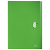 11999-CARPETA POLIPROPILENO ACORDEON 5 POSICIONES+BOLSILLO FRONTAL BROCHE GIRATORIO A4 RECYCLE VERDE LEITZ 46240055