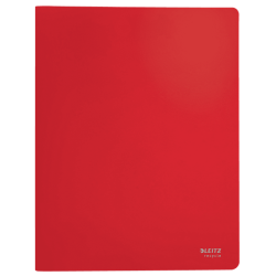 12014-CARPETA POLIPROPILENO CON 40 FUNDAS A4 RECYCLE ROJO LEITZ 46770025