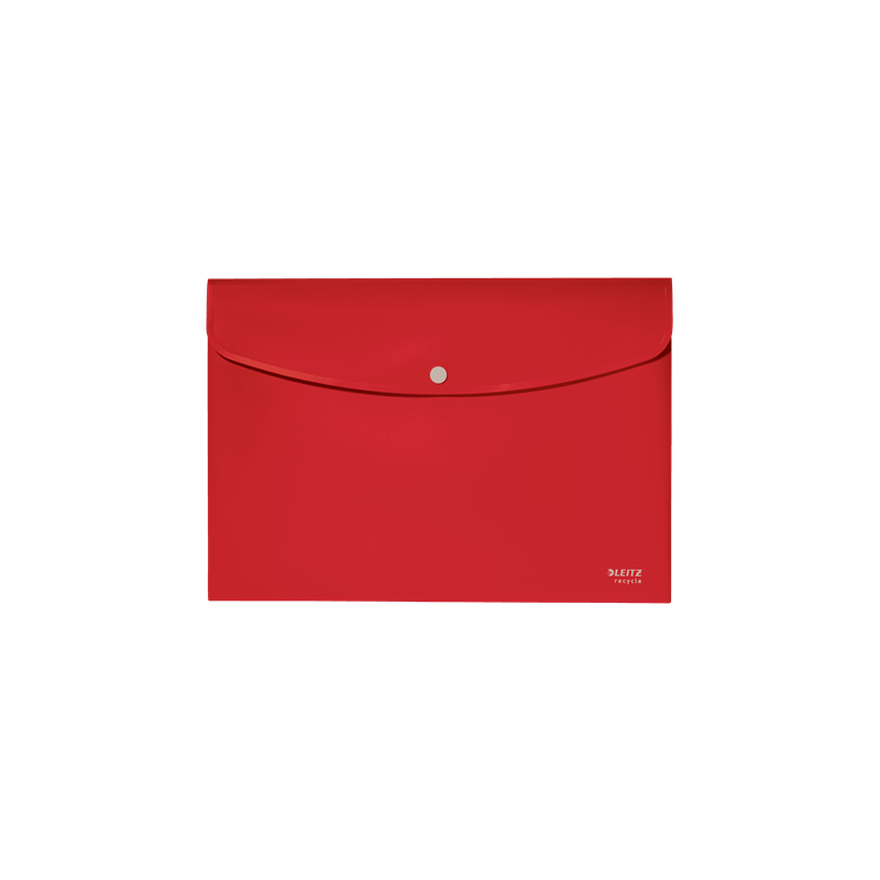 12024-SOBRES POLIPROPILENO OPACO A4 CON BROCHE BOTON RECYCLE ROJO LEITZ 46780025 12024-SOBRES POLIPROPILENO OPACO A4 CON BROCHE BOTON RECYCLE ROJO LEITZ 46780025