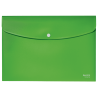 12028-SOBRES POLIPROPILENO OPACO A4 CON BROCHE BOTON RECYCLE VERDE LEITZ 46780055