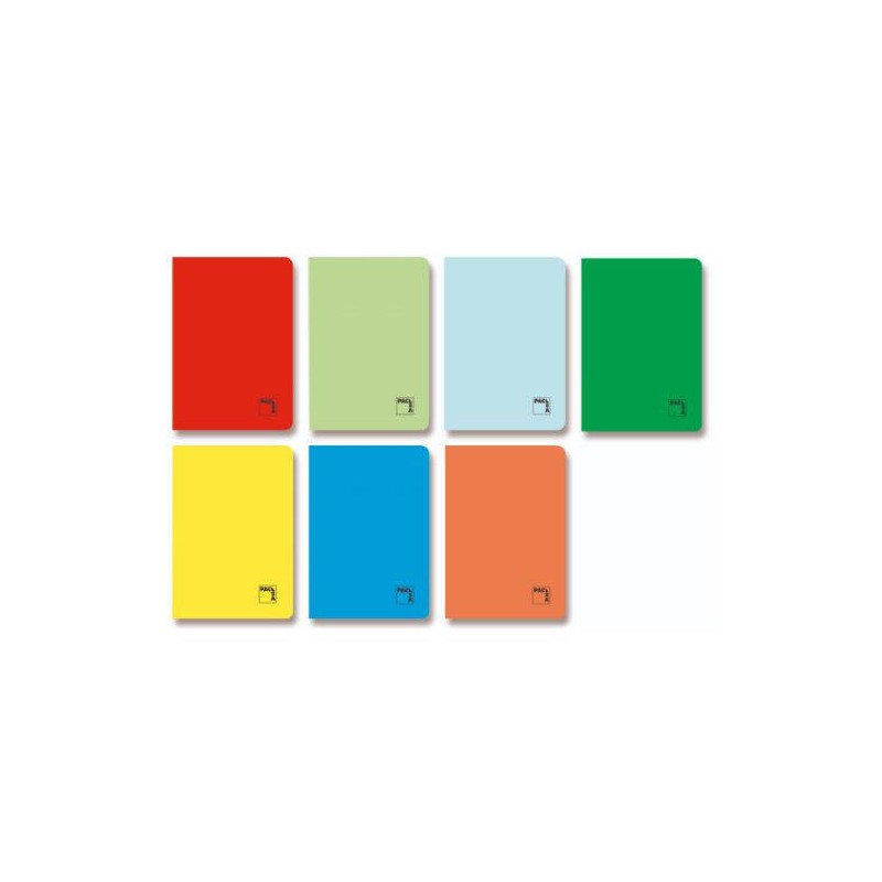 1204-LIBRETA GOFRADA TAPA CARTULINA 70 GRS. A-4 (210X297MM.) 48 HOJAS CUADRICULA 4X4 CON MARGEN SURTIDO PACSA 20060 1204-LIBRETA GOFRADA TAPA CARTULINA 70 GRS. A-4 (210X297MM.) 48 HOJAS CUADRICULA 4X4 CON MARGEN SURTIDO PACSA 20060