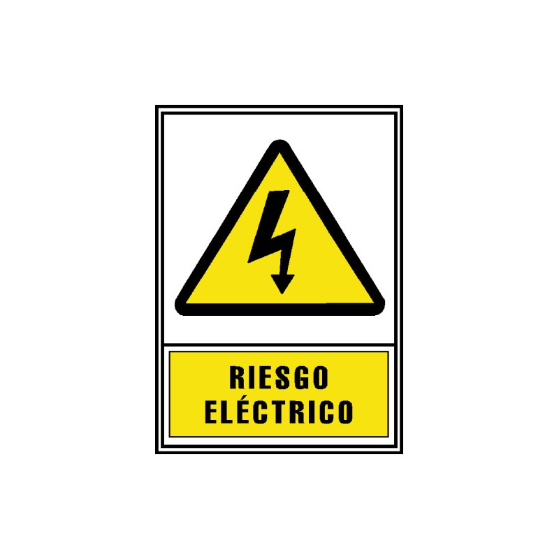 12073-SENAL HOMOLOGADA AVISO RIESGO ELECTRICO 210x297MM PVC AMARILLO ARCHIVO2000 6172-03 AM 12073-SENAL HOMOLOGADA AVISO RIESGO ELECTRICO 210x297MM PVC AMARILLO ARCHIVO2000 6172-03 AM