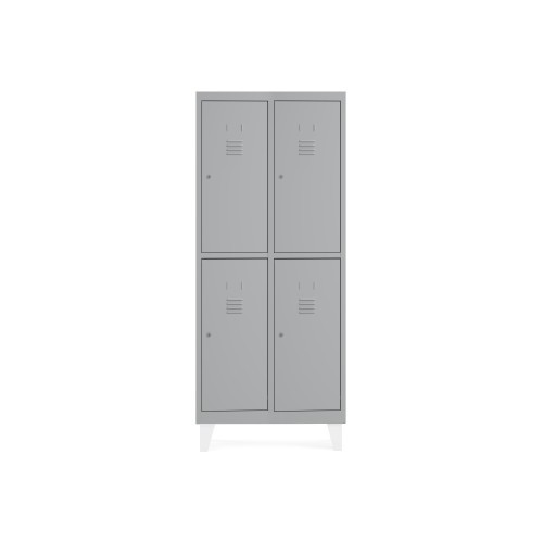 12099-TAQUILLA 300 2 MODULOS 2 PUERTAS 180x60x50CM RAL7035 ROCADA T302M2P7035-7035