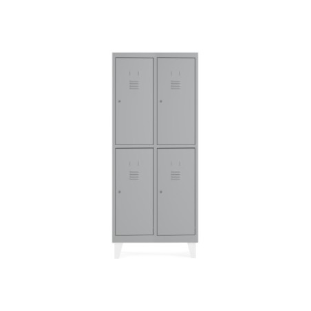 12099-TAQUILLA 300 2 MODULOS 2 PUERTAS 180x60x50CM RAL7035 ROCADA T302M2P7035-7035