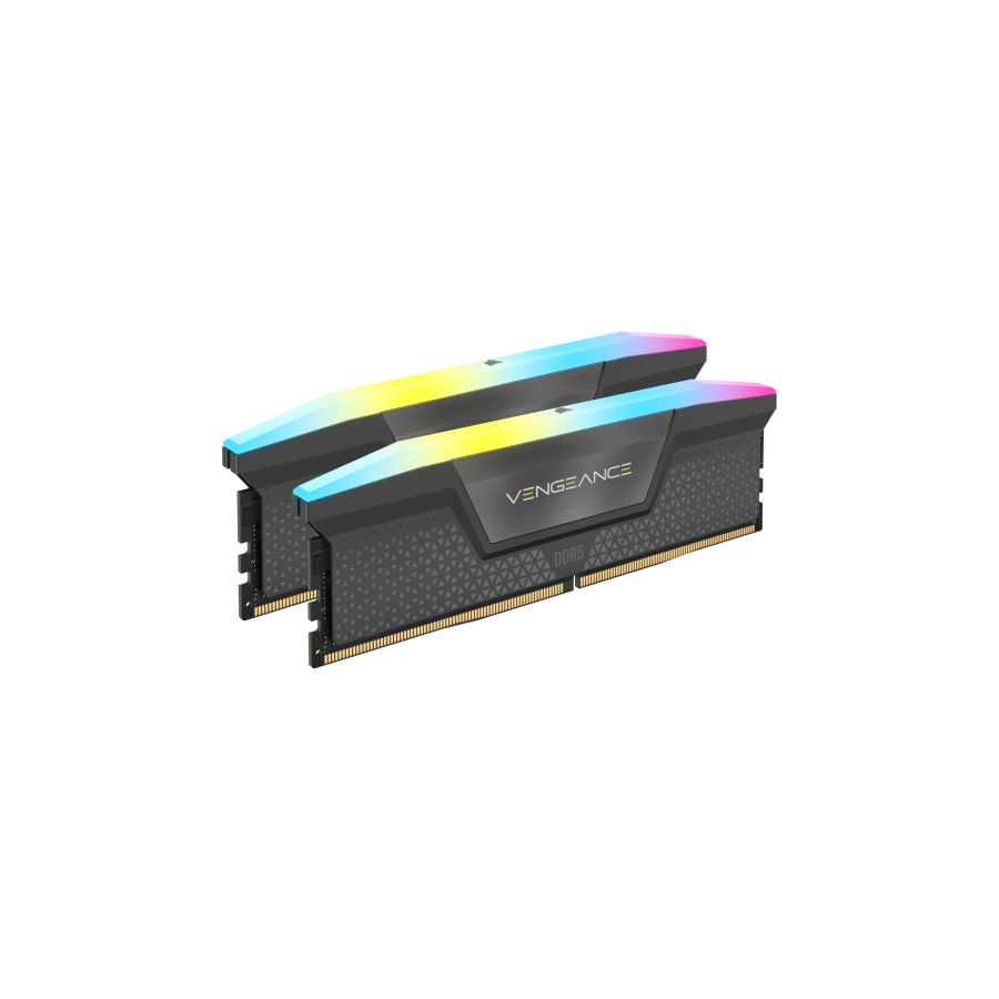 12113-MEMORIA CORSAIR DDR5 32GB 2X16GB PC6000 VENGEANCE RGB CMH32GX5M2B6000Z30K