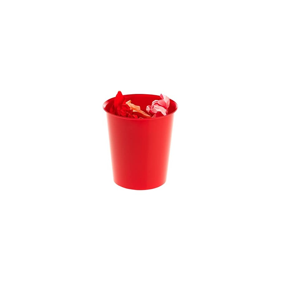 12127-PAPELERA 18 LITROS POLIPROPILENO 100% RECICLADO Y RECICLABLE 290 X 310 MM ROJO ARCHIVO 2000 2001 RJ 12127-PAPELERA 18 LITROS POLIPROPILENO 100% RECICLADO Y RECICLABLE 290 X 310 MM ROJO ARCHIVO 2000 2001 RJ