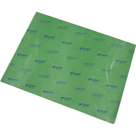 12149-BOLSA 25 HOJAS + 1 HOJA GRATIS PAPEL SEDA-FSC-18G - 50 X 75 CM VERDE FUERTE SADIPAL S0718115