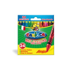 12164-CAJA 24 CERAS PASTEL CARIOCA 42366