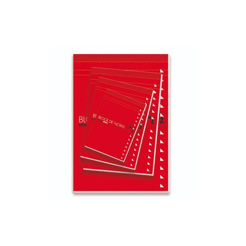 1217-BLOC DE NOTAS CON TAPA 60 GRS. 4o (155X215MM.) 80 HOJAS CUADRICULA 4X4 PACSA 18901 1217-BLOC DE NOTAS CON TAPA 60 GRS. 4o (155X215MM.) 80 HOJAS CUADRICULA 4X4 PACSA 18901