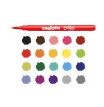 12171-CAJA 20 ROTULADORES SUPER BRUSH CARIOCA CARIOCA 42968