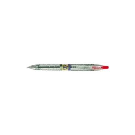 12177-BOLIGRAFO ECOBALL BASE ACEITE 1.0 MM ROJO PILOT BP-B2PEB-M-R-BG