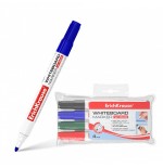 12178-BLISTER 4 MARCADORES DE PIZARRA W-500, COLORES: NEGRO, AZUL, ROJO, VERDE ERICH KRAUSE 12849