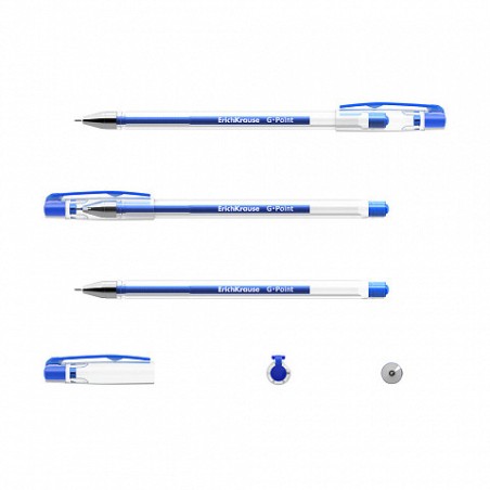 12185-BOLIGRAFO DE GEL G-POINT, COLOR DE LA TINTA AZUL ERICH KRAUSE 17627