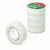 12216-PACK 4 UNIDADES CINTA ADHESIVA INVISIBLE, 18MMX20M ERICH KRAUSE 40197