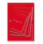 1222-BLOC DE NOTAS CON TAPA 60 GRS. 16o (75X105MM.) 80 HOJAS LISO PACSA 18907