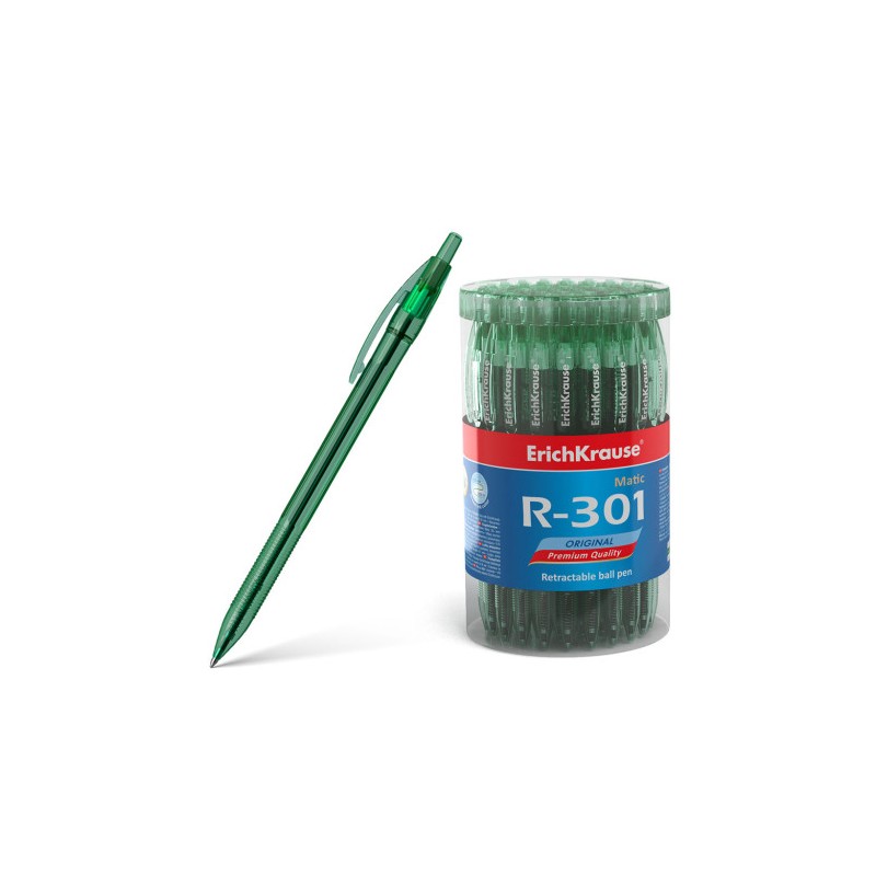 12238-ErichKrause 46767 boligrafo Verde Boligrafo de punta retractil con pulsador 60 pieza(s) 12238-ErichKrause 46767 boligrafo Verde Boligrafo de punta retractil con pulsador 60 pieza(s)
