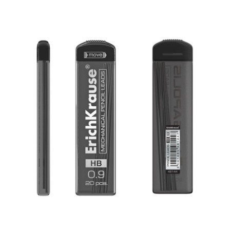 12253-ESTUCHE 20 MINAS PORTAMINAS 0.9 MM, HB ERICH KRAUSE 48144