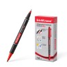 12256-MARCADOR PERMANENTE DOBLE PUNTA DOUBLE P-80, COLOR AZUL ERICH KRAUSE 48184
