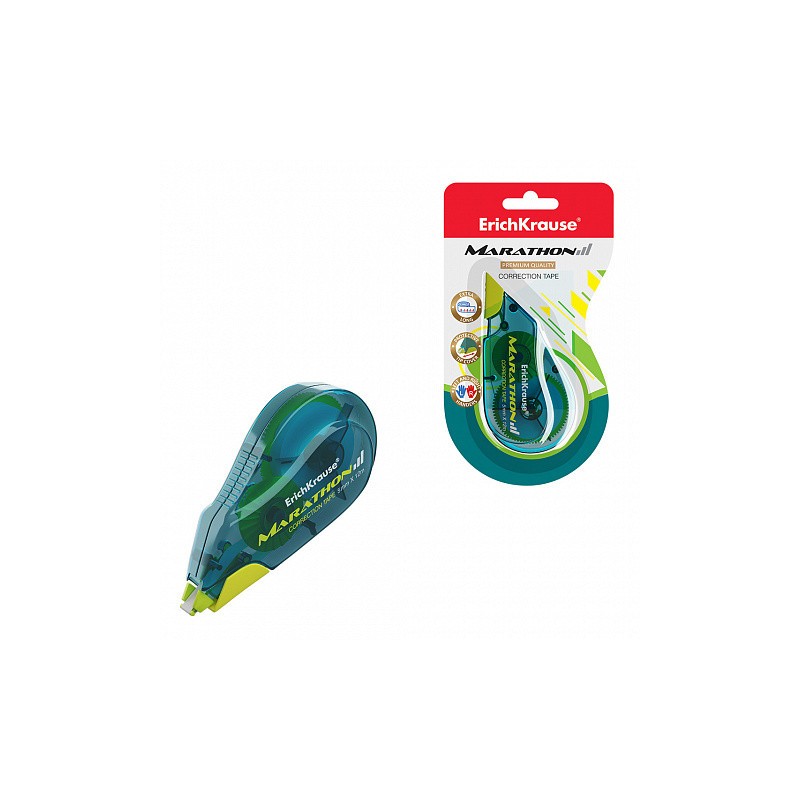12266-BLISTER CINTA CORRECTORA MARATHON, 5MM X 12M ERICH KRAUSE 53200 12266-BLISTER CINTA CORRECTORA MARATHON, 5MM X 12M ERICH KRAUSE 53200