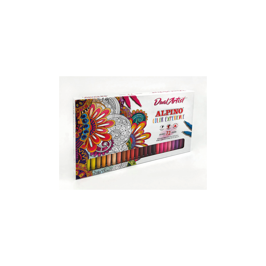 12300-ESTUCHE 72 ROTULADORES DUAL ARTIST COLOR EXPERIENCE ALPINO AR000197 12300-ESTUCHE 72 ROTULADORES DUAL ARTIST COLOR EXPERIENCE ALPINO AR000197