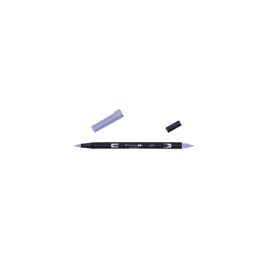 12318-ROTULADOR DOBLE PUNTA PINCEL DUAL BRUSH-603 - COLOR PERIWINKLE. TOMBOW ABT-603 12318-ROTULADOR DOBLE PUNTA PINCEL DUAL BRUSH-603 - COLOR PERIWINKLE. TOMBOW ABT-603