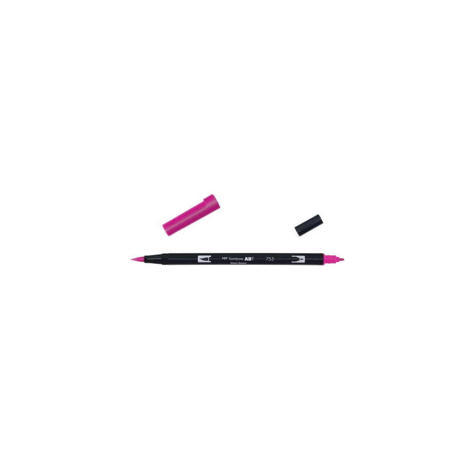 12325-ROTULADOR DOBLE PUNTA PINCEL DUAL BRUSH-755 - COLOR RUBINE RED. TOMBOW ABT-755 12325-ROTULADOR DOBLE PUNTA PINCEL DUAL BRUSH-755 - COLOR RUBINE RED. TOMBOW ABT-755