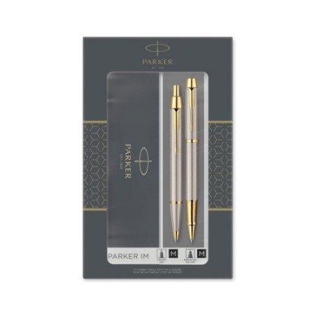 12361-SET DUO PUMA + BOLIGRAFO IM ACERO GT PARKER 2093217