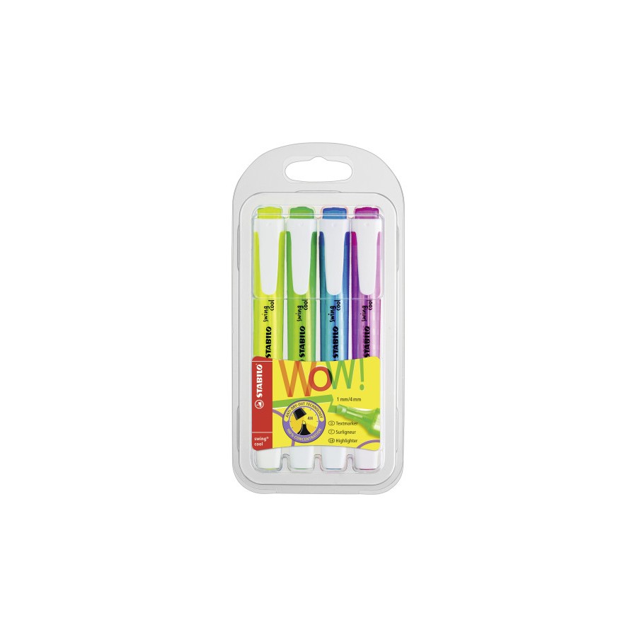 12409-ESTUCHE 4 UDS STABILO SWING COOL-STABILO 275/4 12409-ESTUCHE 4 UDS STABILO SWING COOL-STABILO 275/4