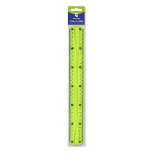 12431-REGLA PVC FLEXIBLE 30 CM BISMARK 324739