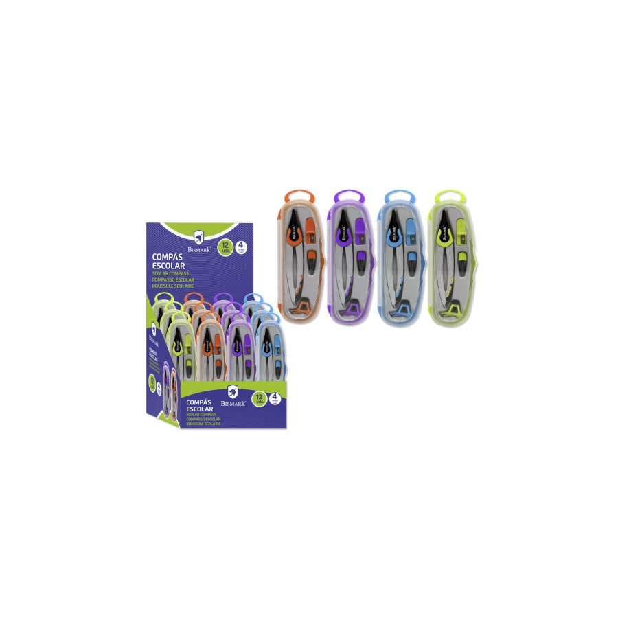 12438-BISMARK COMPAS FOSFO 4 COLORES BISMARK 325775