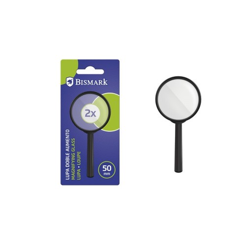 12442-LUPA DOBLE AUMENTO DIAMETRO 50 MM BISMARK 330646