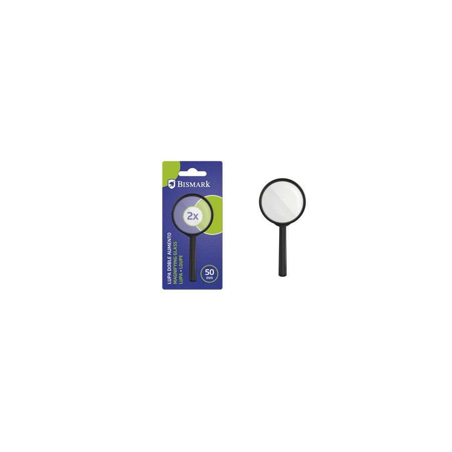 12442-LUPA DOBLE AUMENTO DIAMETRO 50 MM BISMARK 330646