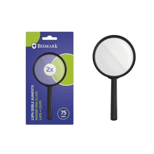 12444-LUPA DOBLE AUMENTO DIAMETRO 75 MM BISMARK 330647