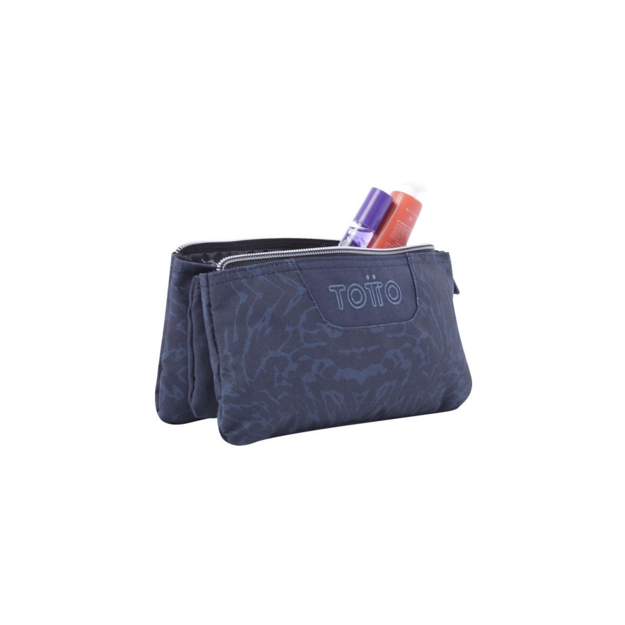 12454-ESTUCHE ESCOLAR TRES COMPARTIMENTOS AZUL Y NEGRO GEOMETRIC - TABLERO TOTTO AC52ECO012-2210Z-3JG 12454-ESTUCHE ESCOLAR TRES COMPARTIMENTOS AZUL Y NEGRO GEOMETRIC - TABLERO TOTTO AC52ECO012-2210Z-3JG
