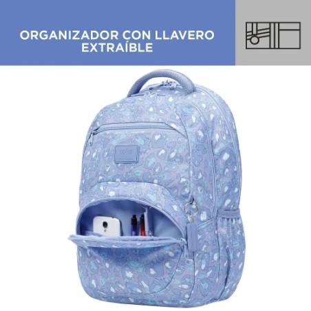 12483-MOCHILA ECO-FRIENDLY ANIMAL PRINT - TRACER 4 TOTTO MA04TRC004-2210G-3JY