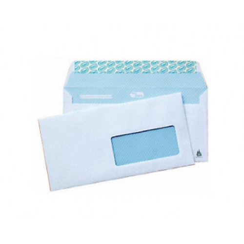 1251-CAJA 500 SOBRES DIN C5 (162X229) OFFSET BLANCO 90 GRS. OPEN VENTANA DERECHA B.60 D.20 AUTOSAM AUTOADHESIVO CON TIRA