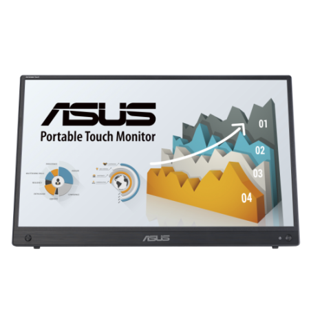 12533-ASUS ZenScreen MB16AHT 39,6 cm (15.6") 1920 x 1080 Pixeles Full HD Pantalla tactil Negro