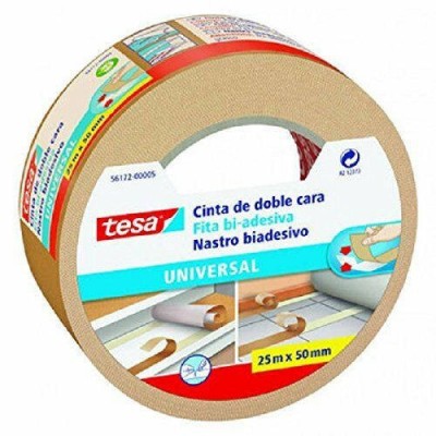 CINTA ADHESIVA UNIVERSAL DOBLE CARA ESPECIAL MOQUETAS 50MMX25M TESA 56172 00005 11