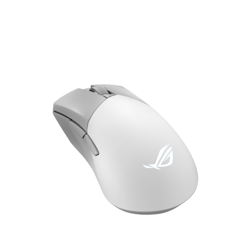 12625-ASUS ROG Gladius III Wireless Aimpoint White raton mano derecha RF Wireless + Bluetooth + USB Type-A Optico 36000