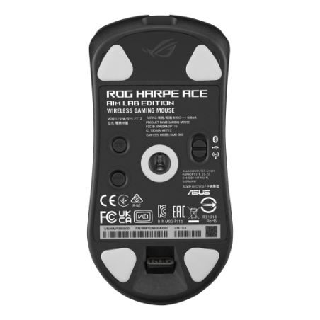 12638-ASUS ROG Harpe Ace Aim Lab Edition raton Ambidextro RF Wireless + Bluetooth + USB Type-A Optico 36000 DPI