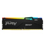 12676-Kingston Technology FURY Beast RGB modulo de memoria 8 GB 1 x 8 GB DDR5 6000 MHz