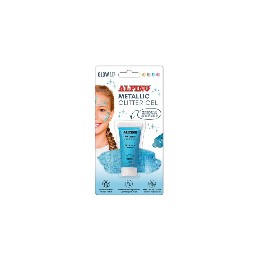 12696-BLISTER MAQUILLAJE CON COLOR Y PURPURINA GLITTER AZUL ALPINO DL000603 12696-BLISTER MAQUILLAJE CON COLOR Y PURPURINA GLITTER AZUL ALPINO DL000603