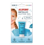 12696-BLISTER MAQUILLAJE CON COLOR Y PURPURINA GLITTER AZUL ALPINO DL000603