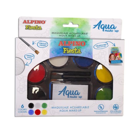 12699-BLISTER PALETA MAQUILLAJE ACUARELABLE ALPINO DL000620