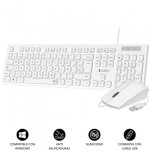 12729-COMBO BUSINESS SLIM SILENCIOSO CON CABLE USB B