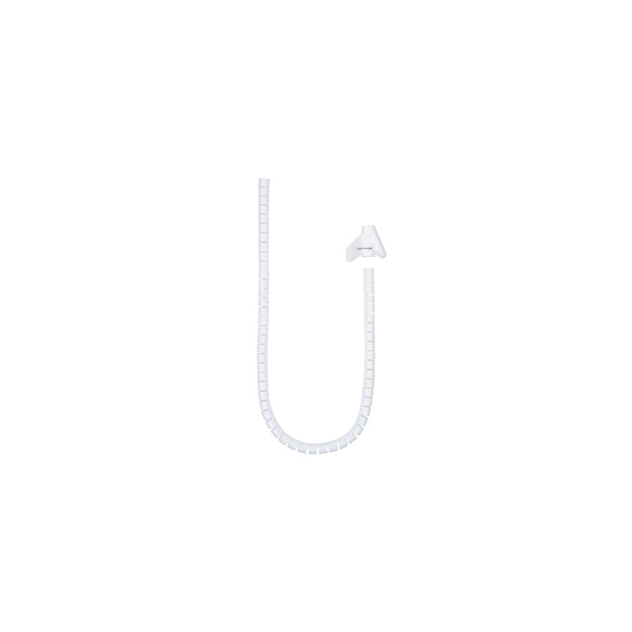 12739-Nanocable Organizador de Cables Flexible 25 mm, Blanco, 2 m 12739-Nanocable Organizador de Cables Flexible 25 mm, Blanco, 2 m